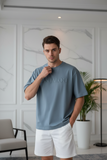 Green Embossed Pas Jalou Tee