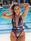 Trendy Mya Multicolored Sequin Monokini