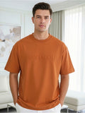 Rusty Embossed Pas Jalou Tee