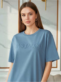 Green Embossed Pas Jalou Tee