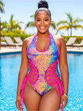 Vibrant Natanni Sequin Monokini