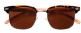 Sustainable UV400 wooden sunglasses with decorative bamboo case