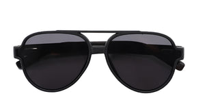 Spacious bamboo case for stylish wooden sunglasses with UV400 lenses