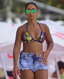 mya marie harrison in her mya sequin bikini she is wearing a size small
